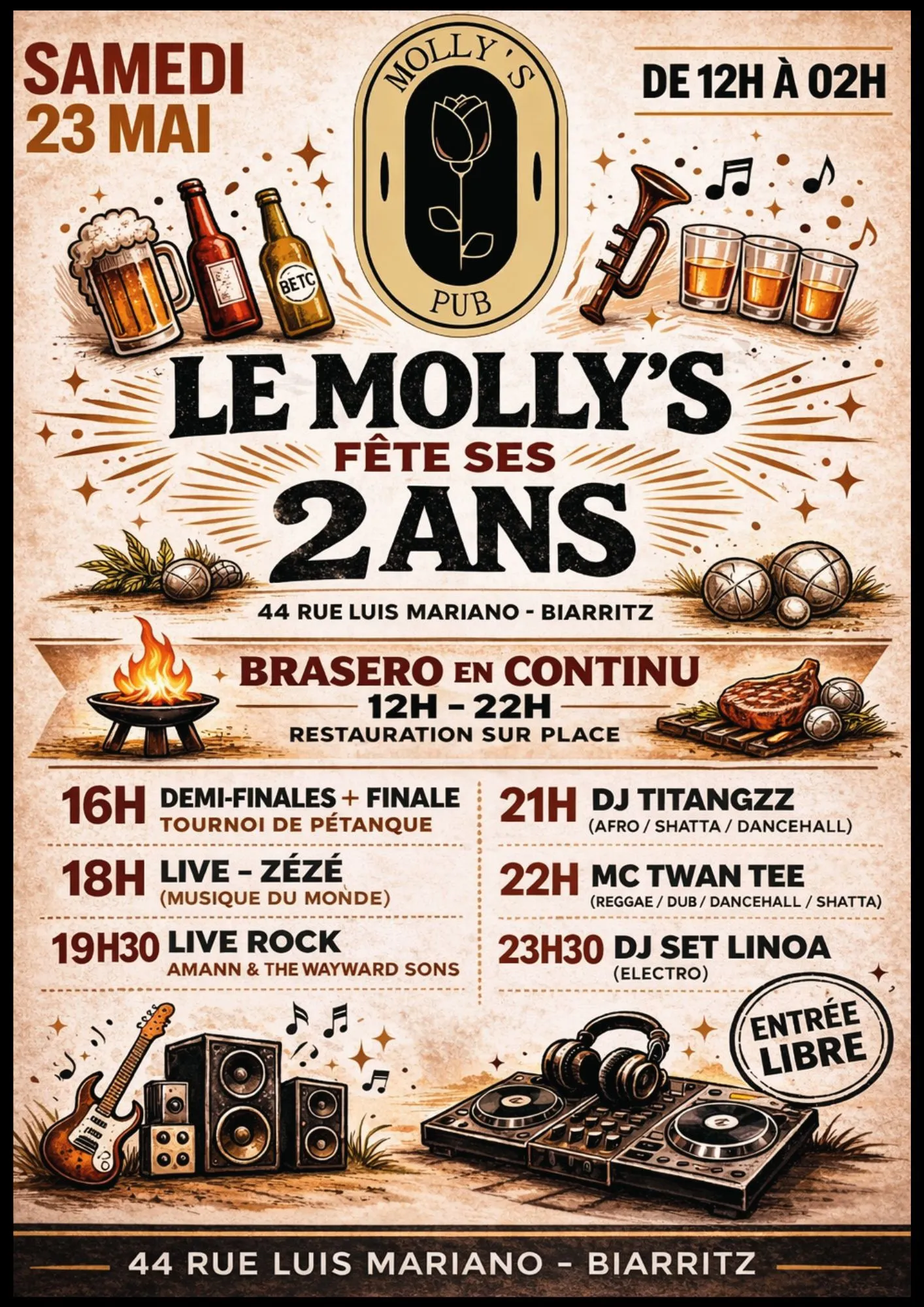  🎉 Molly’s Festival 🎉  ZEZE + Amann WS + Titangzz + Twan Tee + Linoa